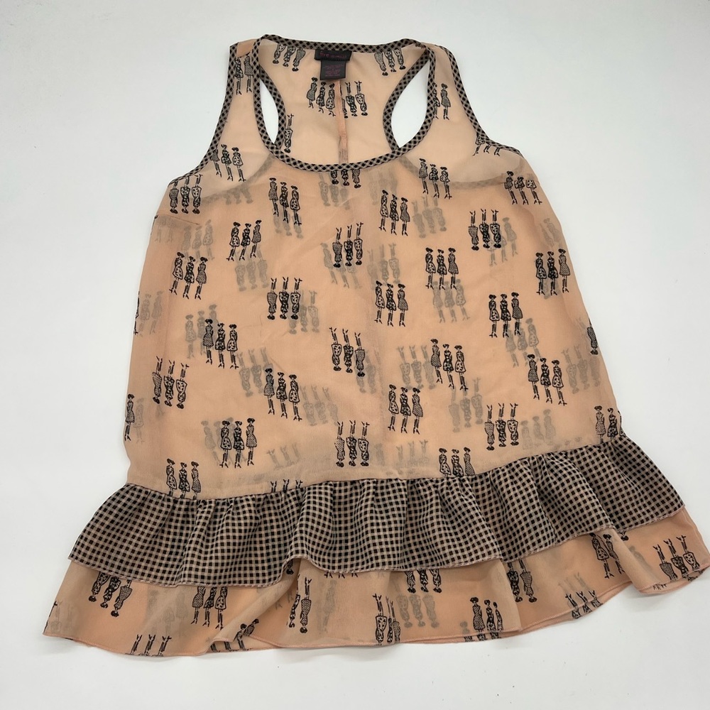 Fire Los Angeles Tan Tank Top